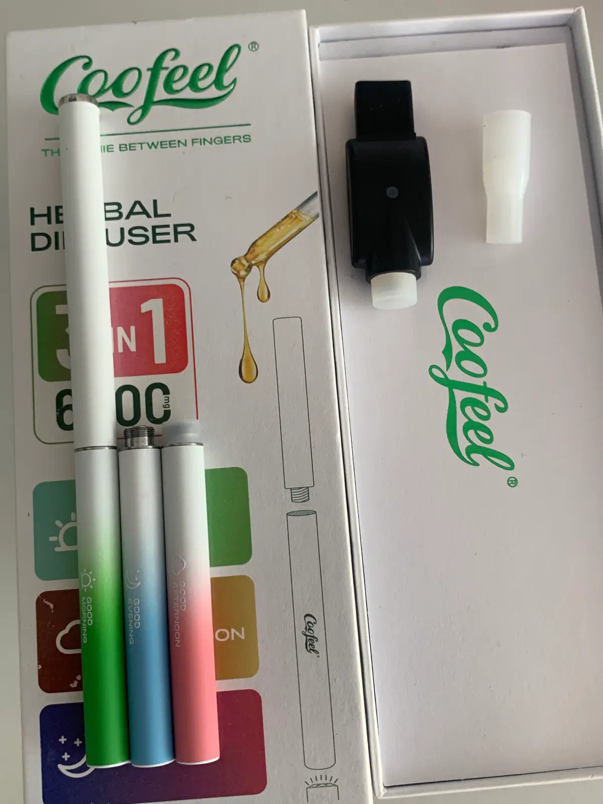 3-in-1 Rechargeable Herbal Diffuser Pen photo review