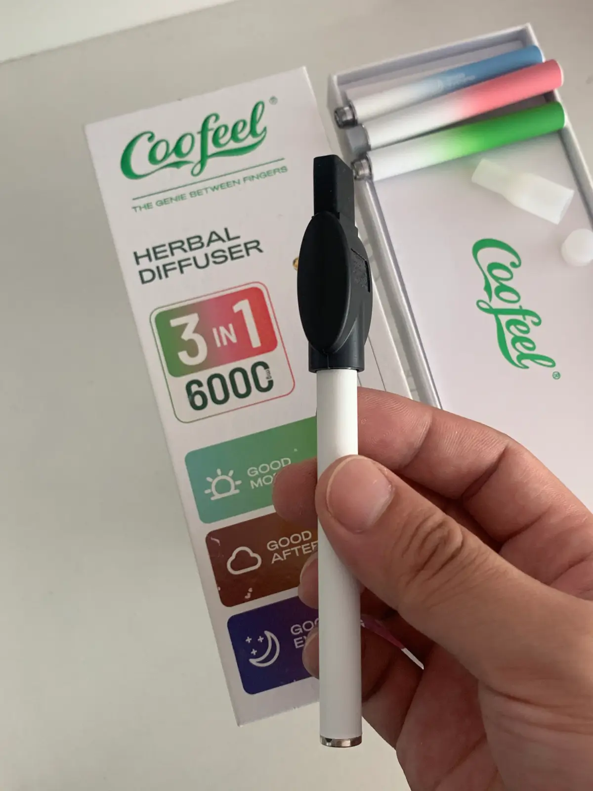 3-in-1 Rechargeable Herbal Diffuser Pen photo review