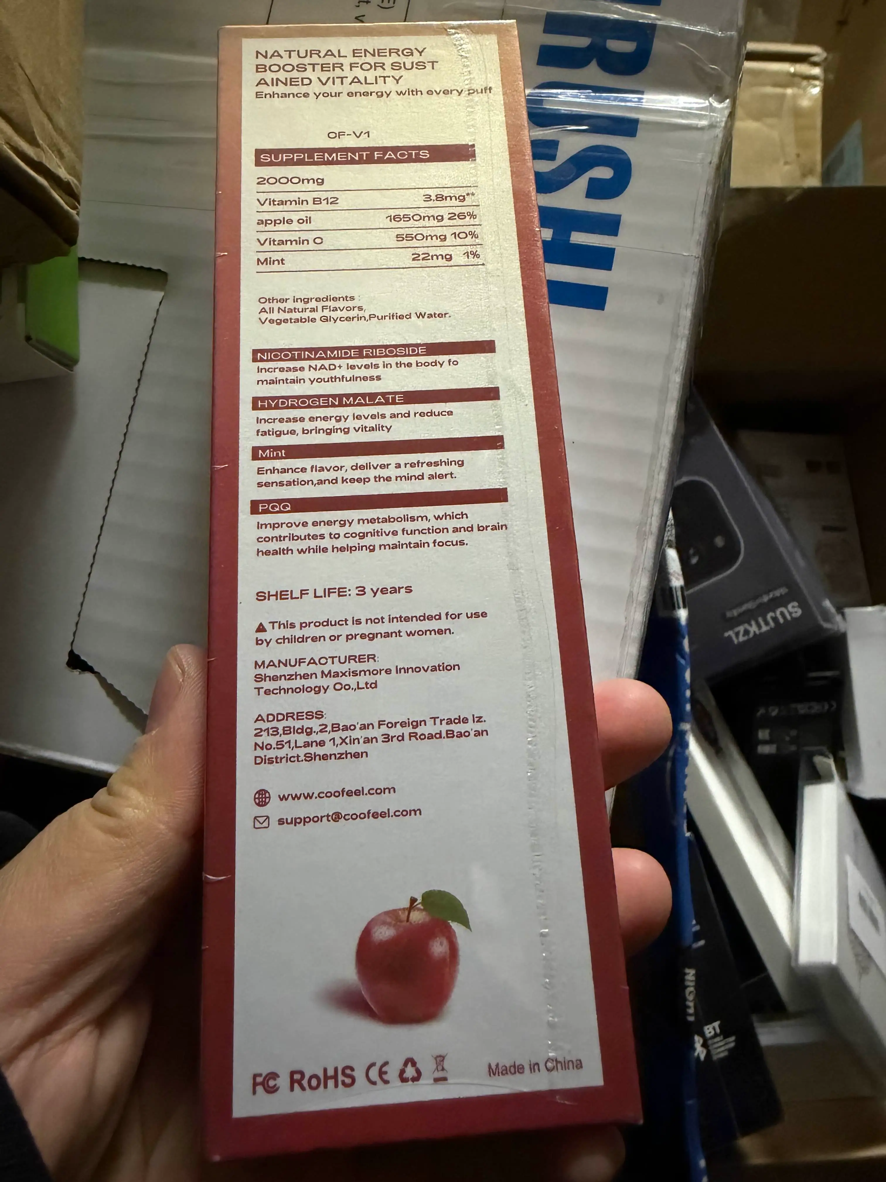 Apple + ACV Herbal Diffuser Pen photo review